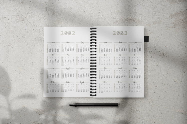 NEU RINGBUCH KALENDER 2022 | A5 mit Sternzeichen