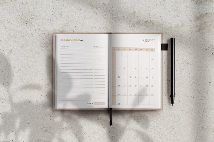 NEU 2022 BUSINESS Kalender A6  | You got this Girl' in beige