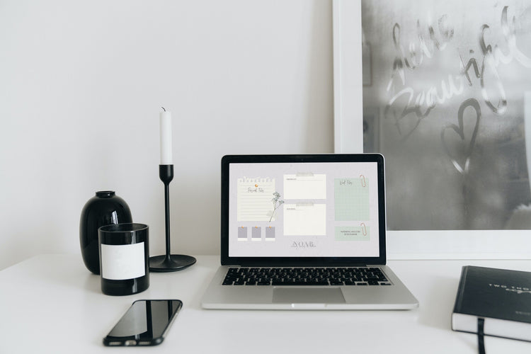 NEU | Desktop Organizer Wallpaper | Mac & Windows
